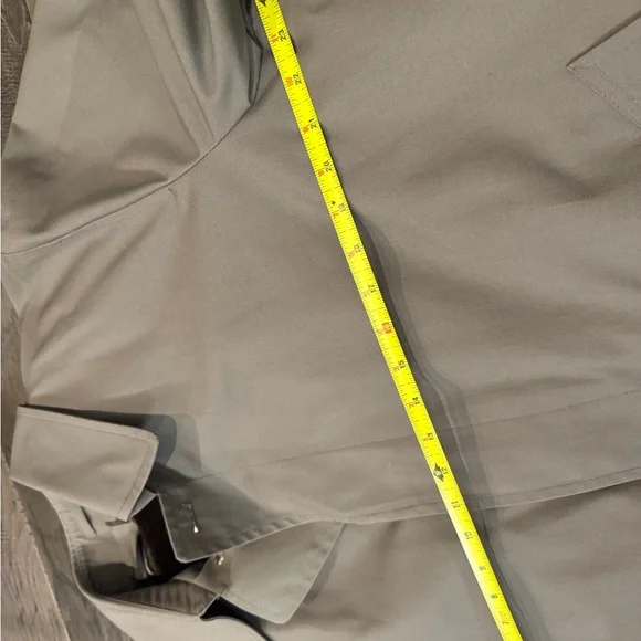 Vintage London Fog Trench Coat Mens 42 W/Warm Zip-Out Lining Made in USA 70s-80s - Picture 6 of 16